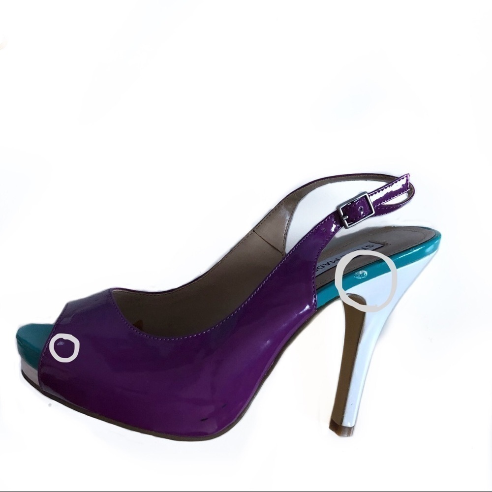 Steve Madden P-Evan Slingback Color Block Heels - image 2